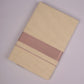 RGD-23C CREAM DOUBLE DHOTI  4.00 MTR