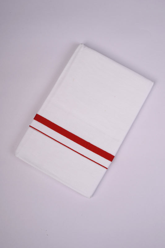 HD-28 W/D DHOTI  3.80 MTR-Red