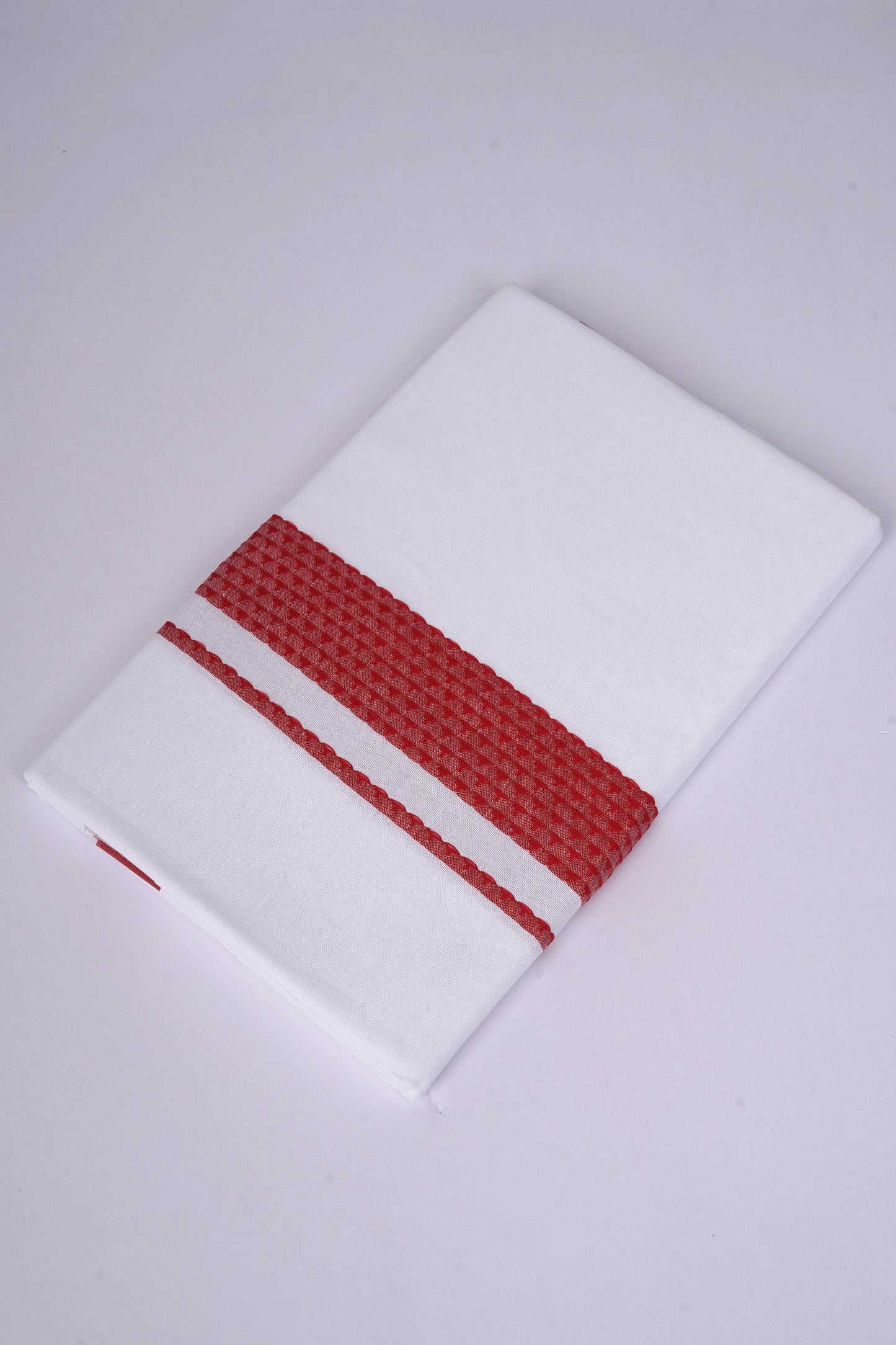 FS-136 W/S DHOTI  2.00 MTR - Red