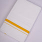HD-17 W/D DHOTI  3.80 MTR-yellow