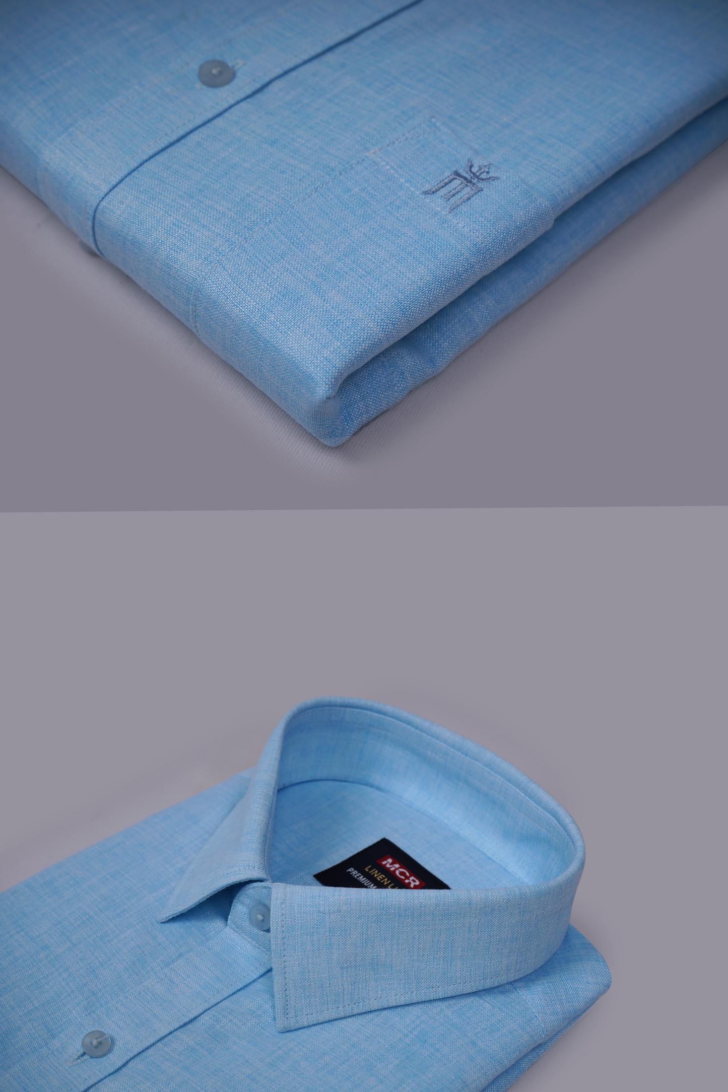 MCR LINEN LIFE 93101 Half Sleeve Formal Color Shirt For Men