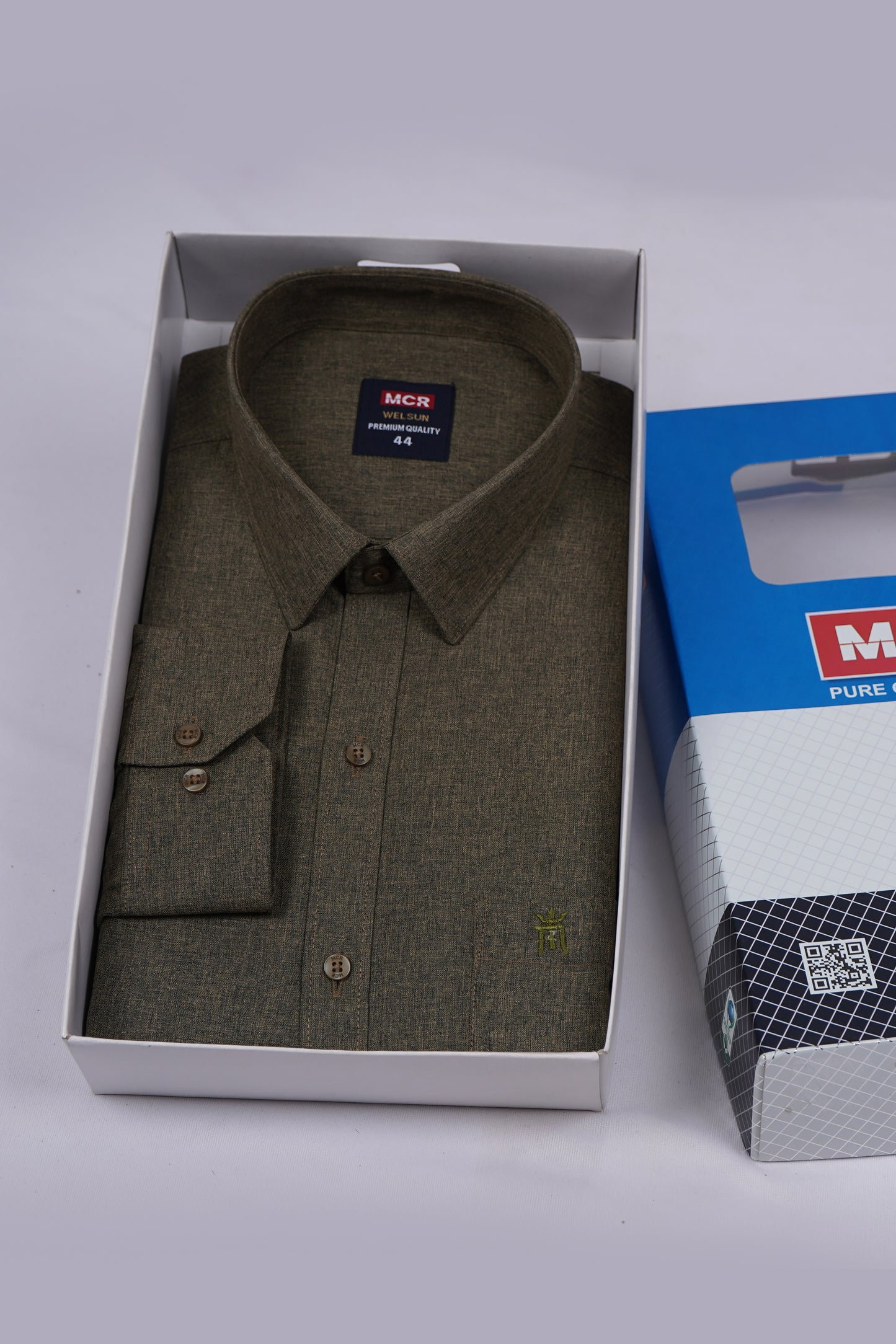 MCR WELSUN 61506 Full Sleeve Formal Color Shirt For Men