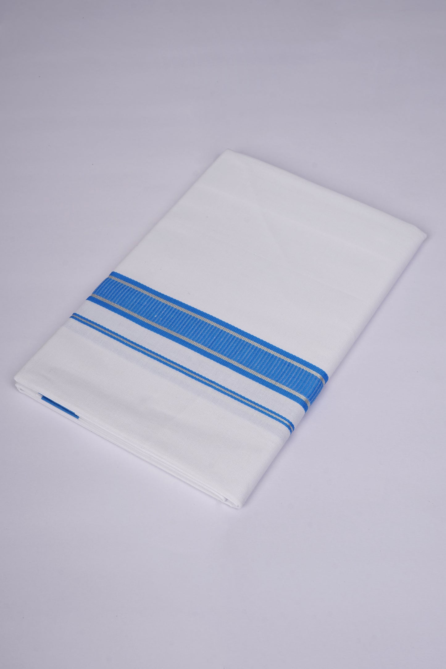 FS-130 W/S DHOTI   1.90 MTR - Blue