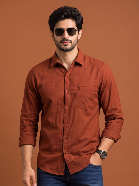 MCR VEGA FORD 23002 Full Sleeve Formal Color Shirt For Men