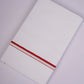 SD-10 W/D DHOTI  3.80 MTR-Red
