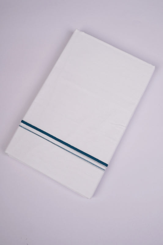 SD-10 W/D DHOTI  3.80 MTR-Green