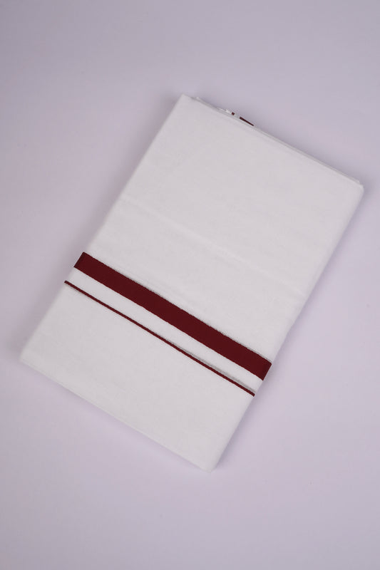 HD-32 W/D DHOTI 3.70 MTR-Maroon