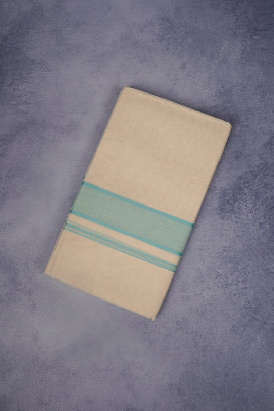 FCD-74C C/D DHOTI  4.00 MTR-Light Blue