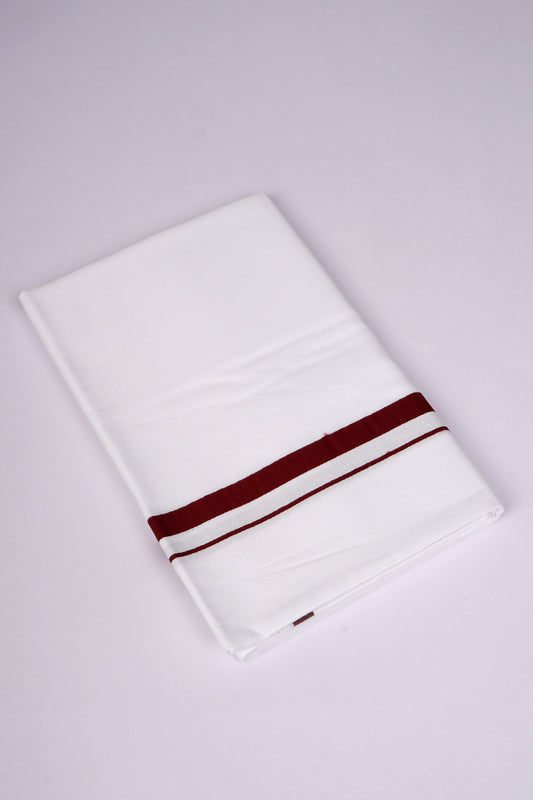HS-15 W/S DHOTI  1.90 MTR - Maroon