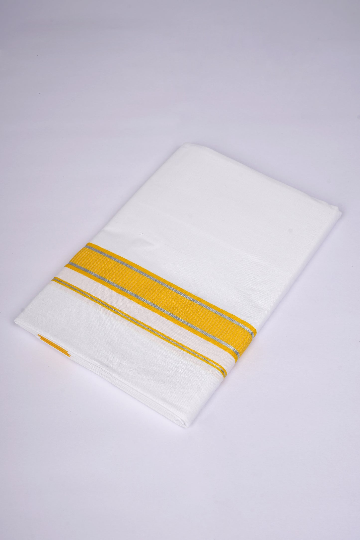 FS-130 W/S DHOTI  1.90 MTR - Yellow