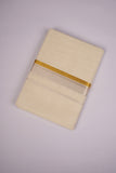 GLD-150C CREAM DOUBLE DHOTI  4.00 MTR