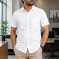 Mega Formal White Shirt For Men-Apple Cut