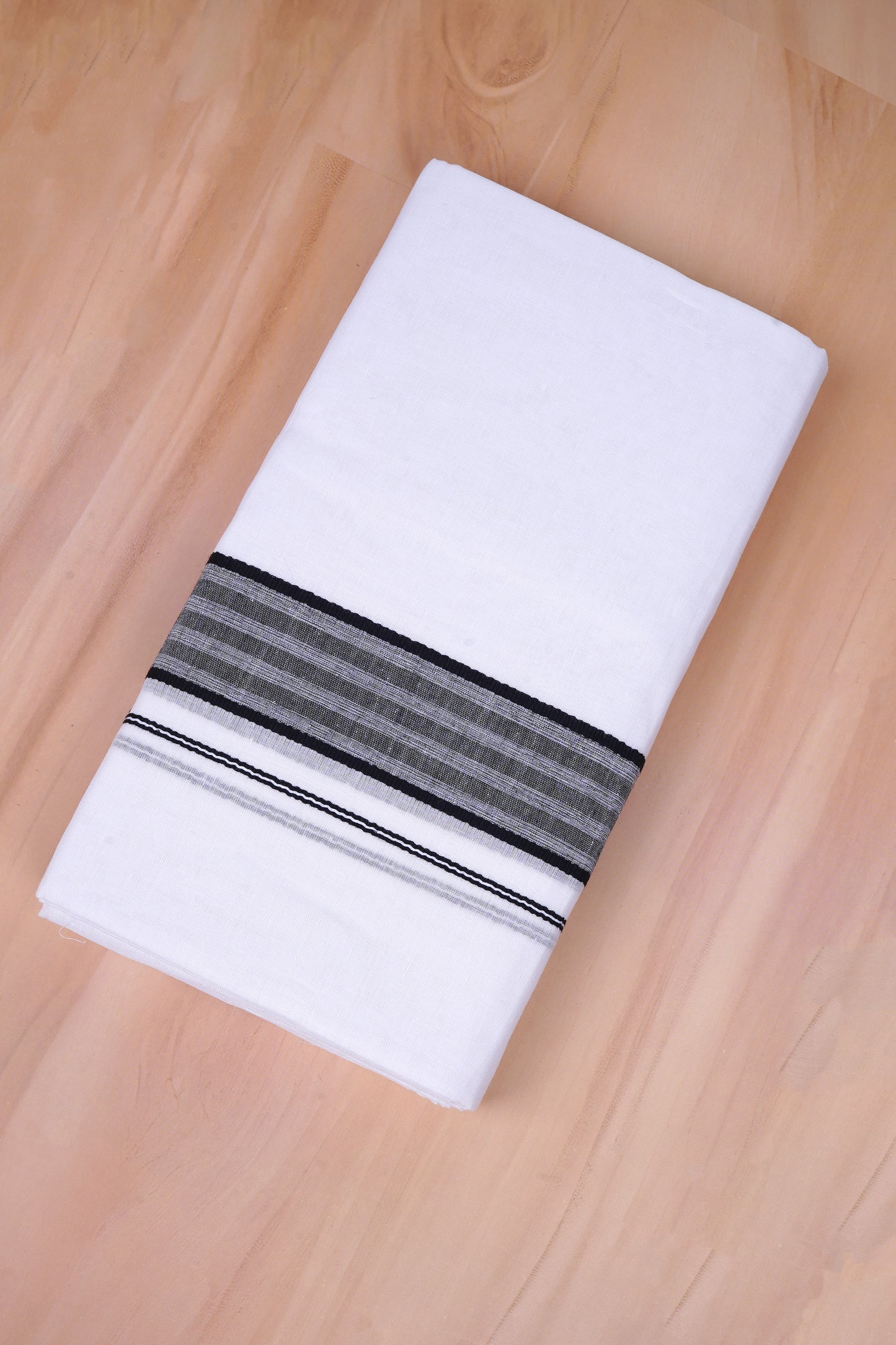 FCD-488 W/D DHOTI 3.80 MTR- Black