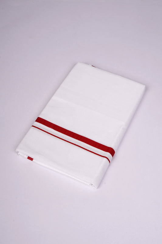 HS-15 W/S DHOTI  1.90 MTR - Red