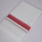 FS-129 W/S DHOTI  1.90 MTR - Red