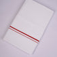 SD-18 W/D DHOTI  3.70 MTR-Red