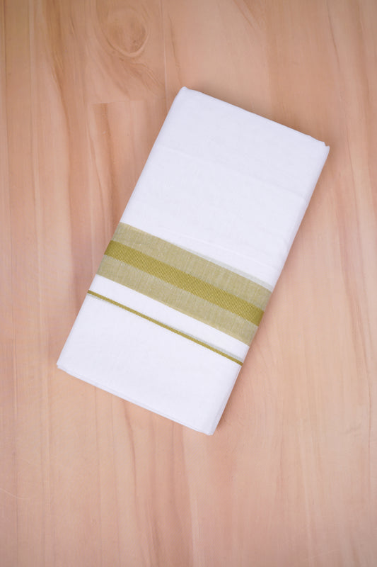 FCD-392 W/D DHOTI 3.80 MTR- light green