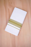 FCD-392 W/D DHOTI 3.80 MTR- light green