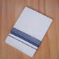 FCD-579 W/D DHOTI 3.80 MTR - Navy Blue