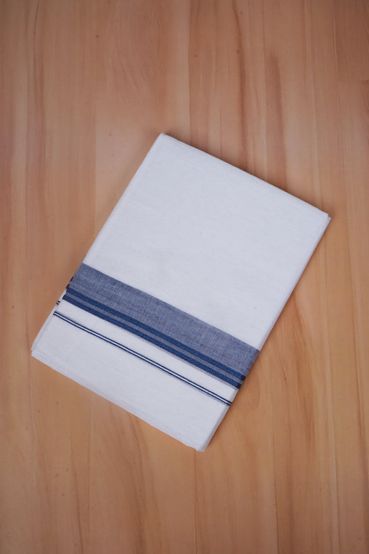 FCD-579 W/D DHOTI 3.80 MTR - Navy Blue