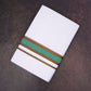 FD-176 W/D DHOTI 3.80 MTR-Green