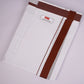 PKT FD-01 VELCRO WHITE DOUBLE DHOTI - Maroon