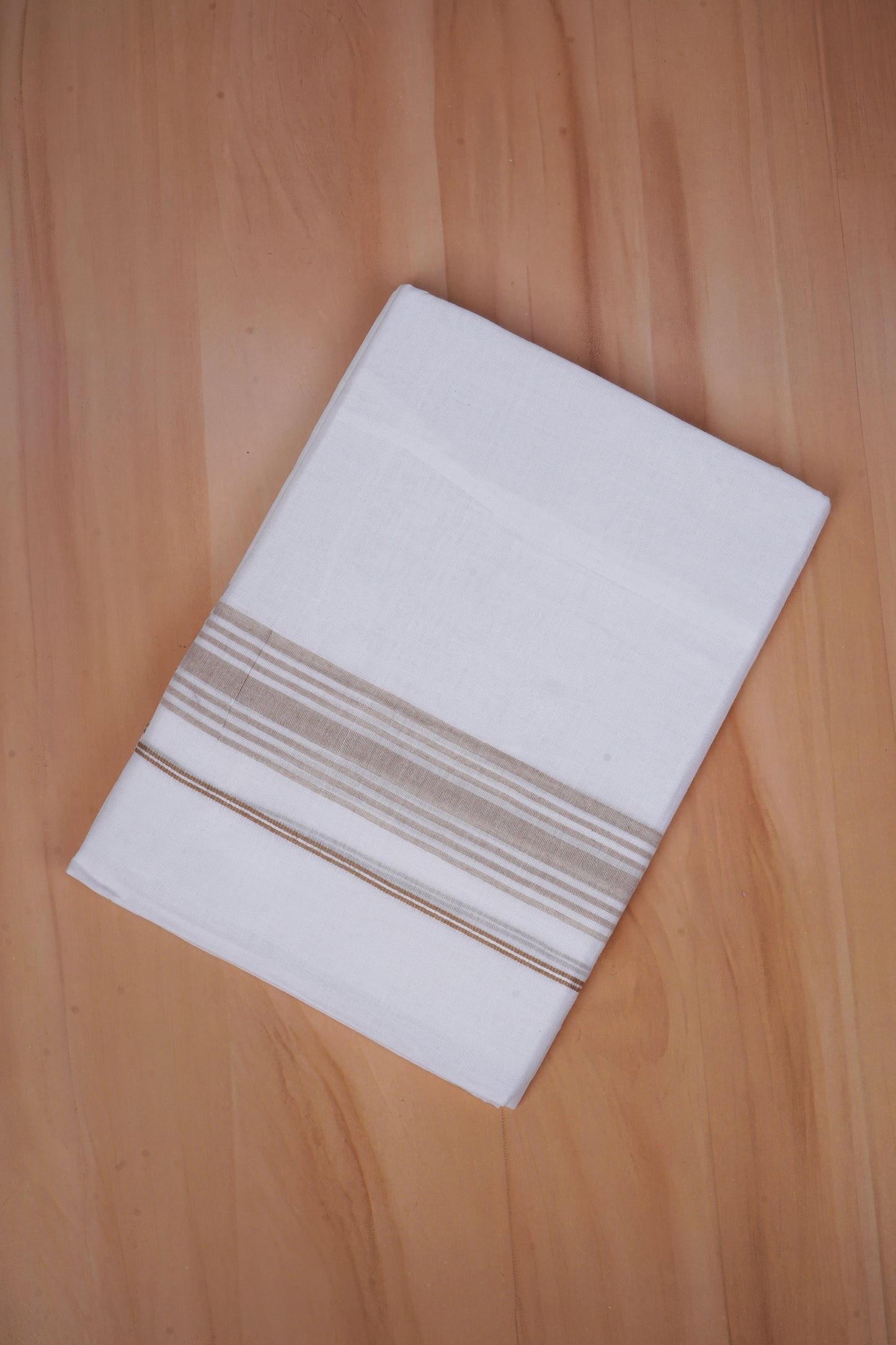 FCD-578 W/D DHOTI 3.80 MTR - Light Brown