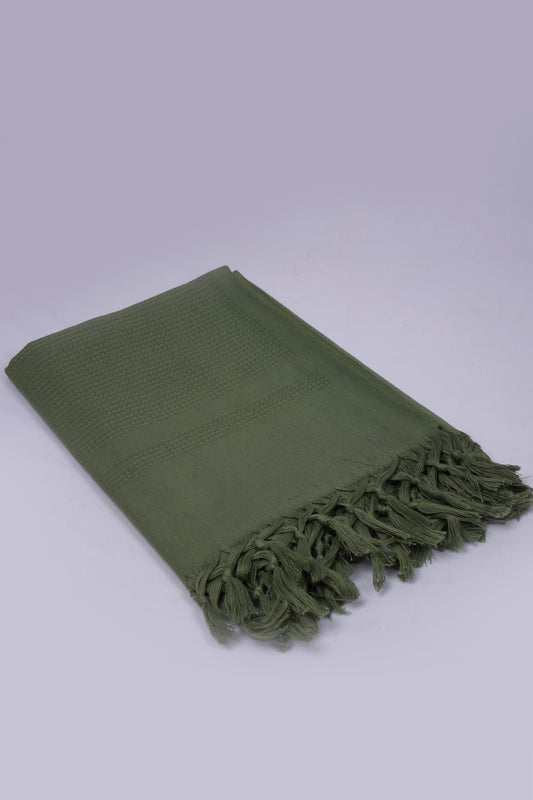 HONEY COLOUR COTTON - CBT-20 BATH TOWEL 30X60 - GREEN
