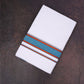 FD-176 W/D DHOTI 3.80 MTR-Light Blue