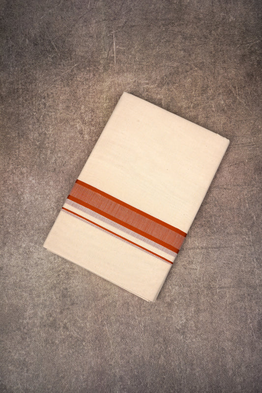 FD-91C C/D DHOTI  3.80 MTR-Light Brown