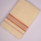 COPPER-01C CREAM DOUBLE DHOTI  4.00 MTR