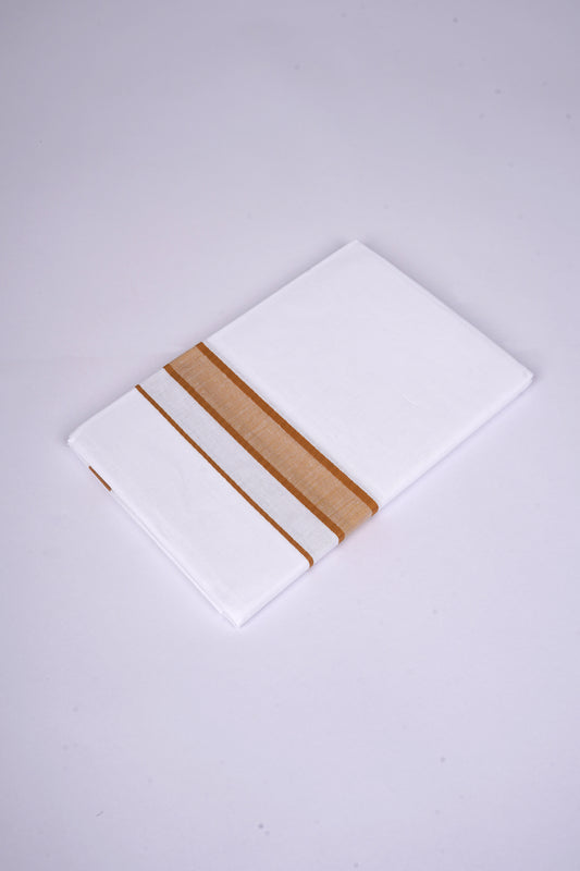 FS-112 W/S DHOTHIE 2.00 MTR - LIGHT BROWN