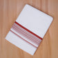 FCD-585 W/D DHOTI 3.80 MTR - Red