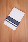 FCD-399 W/D DHOTI 3.80 MTR - Navy Blue