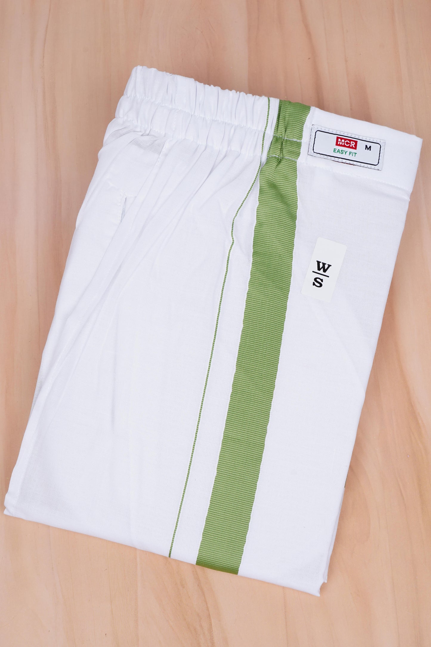 Easy Fit Fancy W/S Dhoti - Green