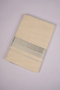 SLD-81C CREAM DOUBLE DHOTI  4.00 MTR