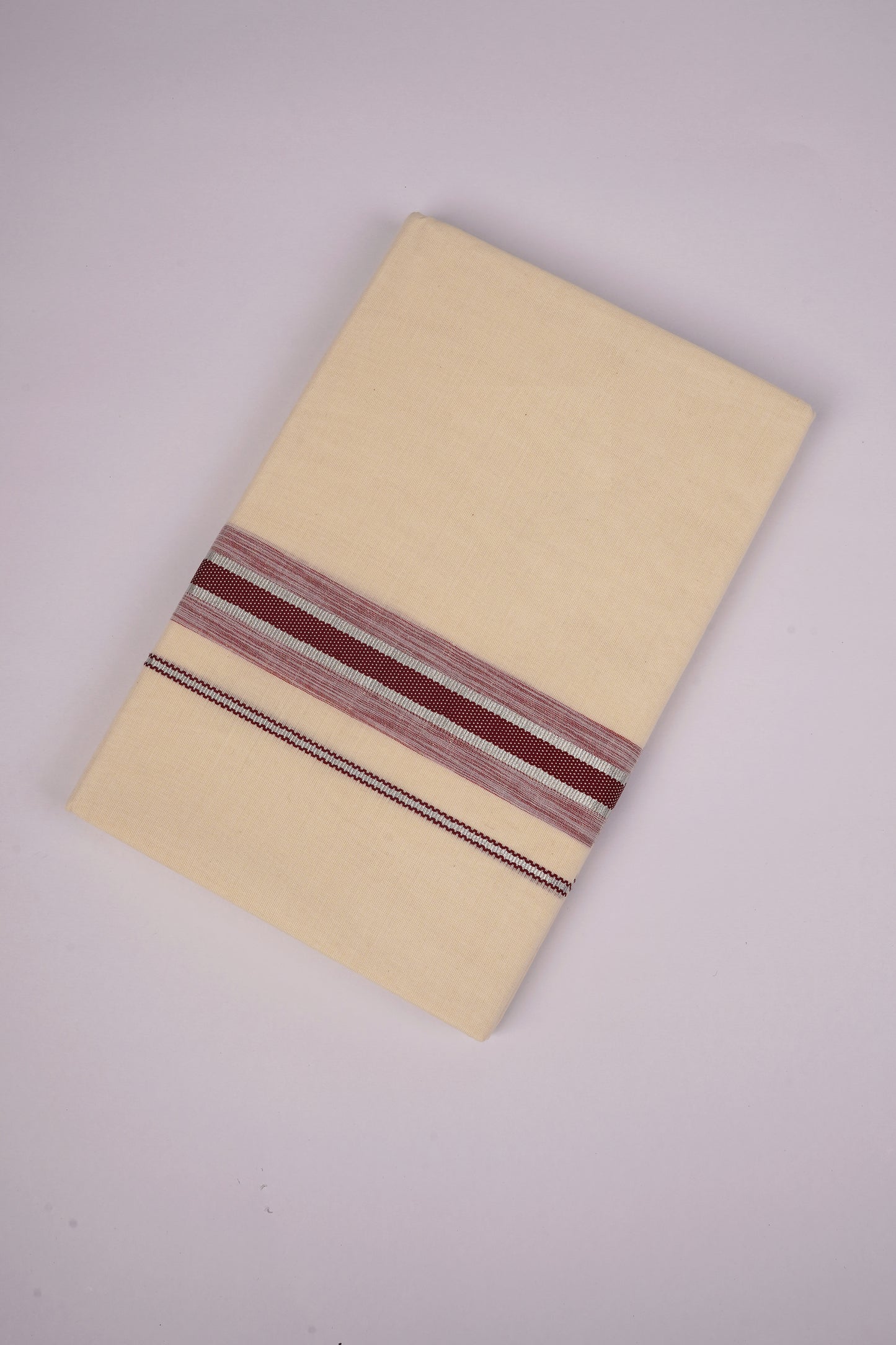 FD-187C C/D DHOTI  3.80 MTR-Light Maroon