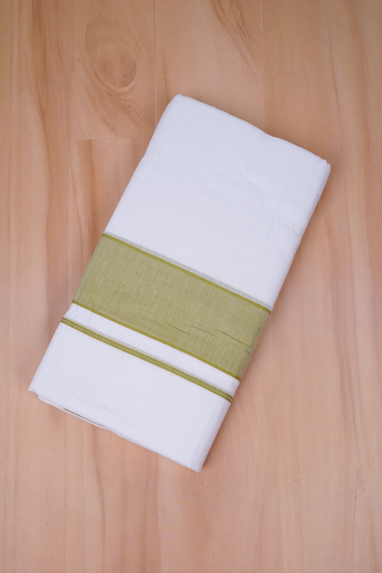 FCD-04 W/D DHOTI 4.00 MTR-Olive Green