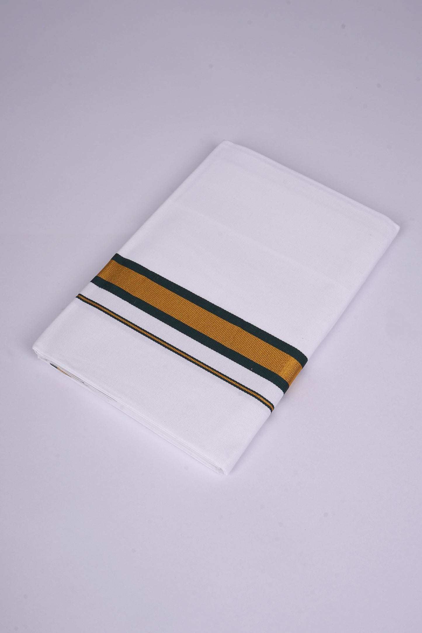 FS-103 W/S DHOTHIE 2.00 MTR - GOLD DARK GREEN