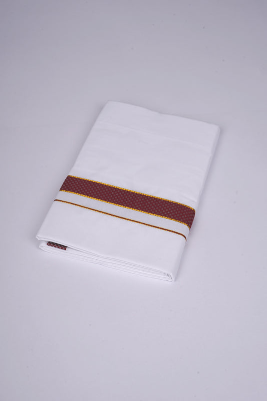 FS-118 W/D DHOTHIE 4.00 MTR - Dark Maroon