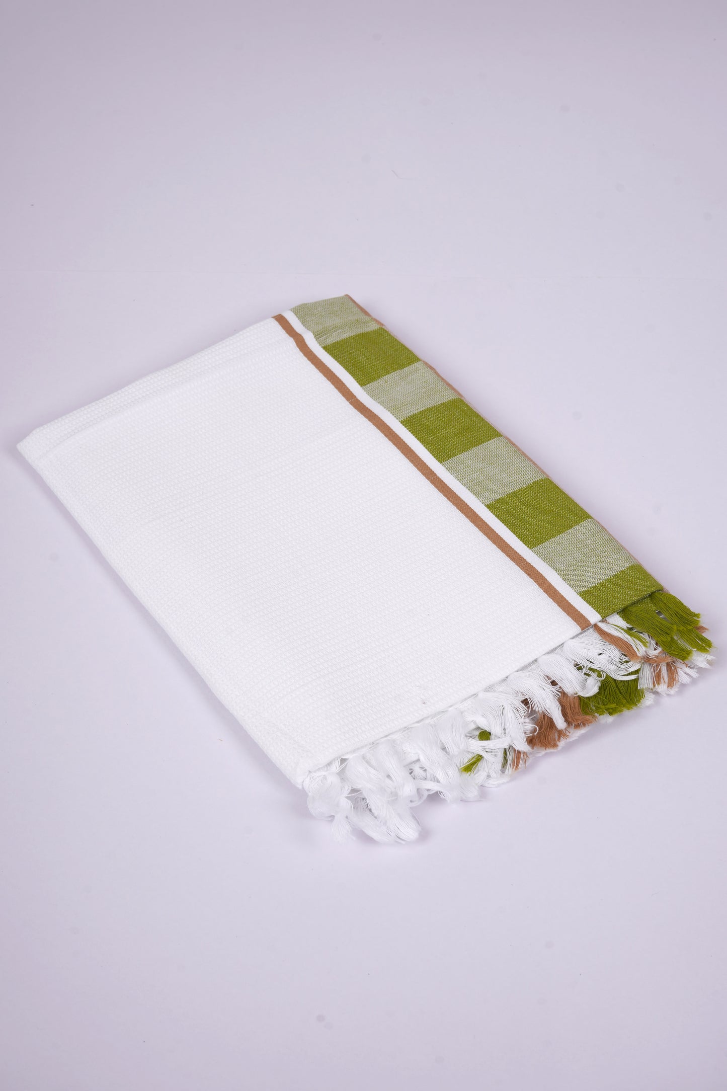 JOCKEY HONEY COMBED COTTON - WBT-11 BATH TOWEL - 30X60 - GREEN