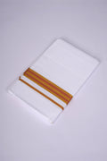 FS-107 W/S DHOTI 2.00 MTR - GOLD BROWN