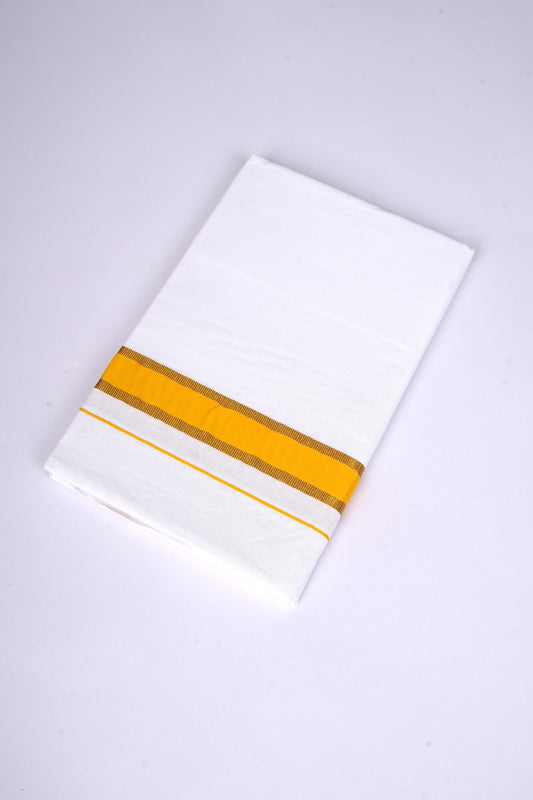 FS-115 W/S DHOTI 2.00 MTR - GOLD YELLOW