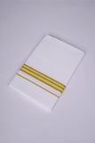 FS-107 W/S DHOTI 2.00 MTR - GOLD LIGHT GREEN