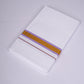 FS-103 W/S DHOTI 2.00 MTR - GOLD LIGHT VIOLET