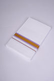 FS-103 W/S DHOTI 2.00 MTR - GOLD LIGHT VIOLET