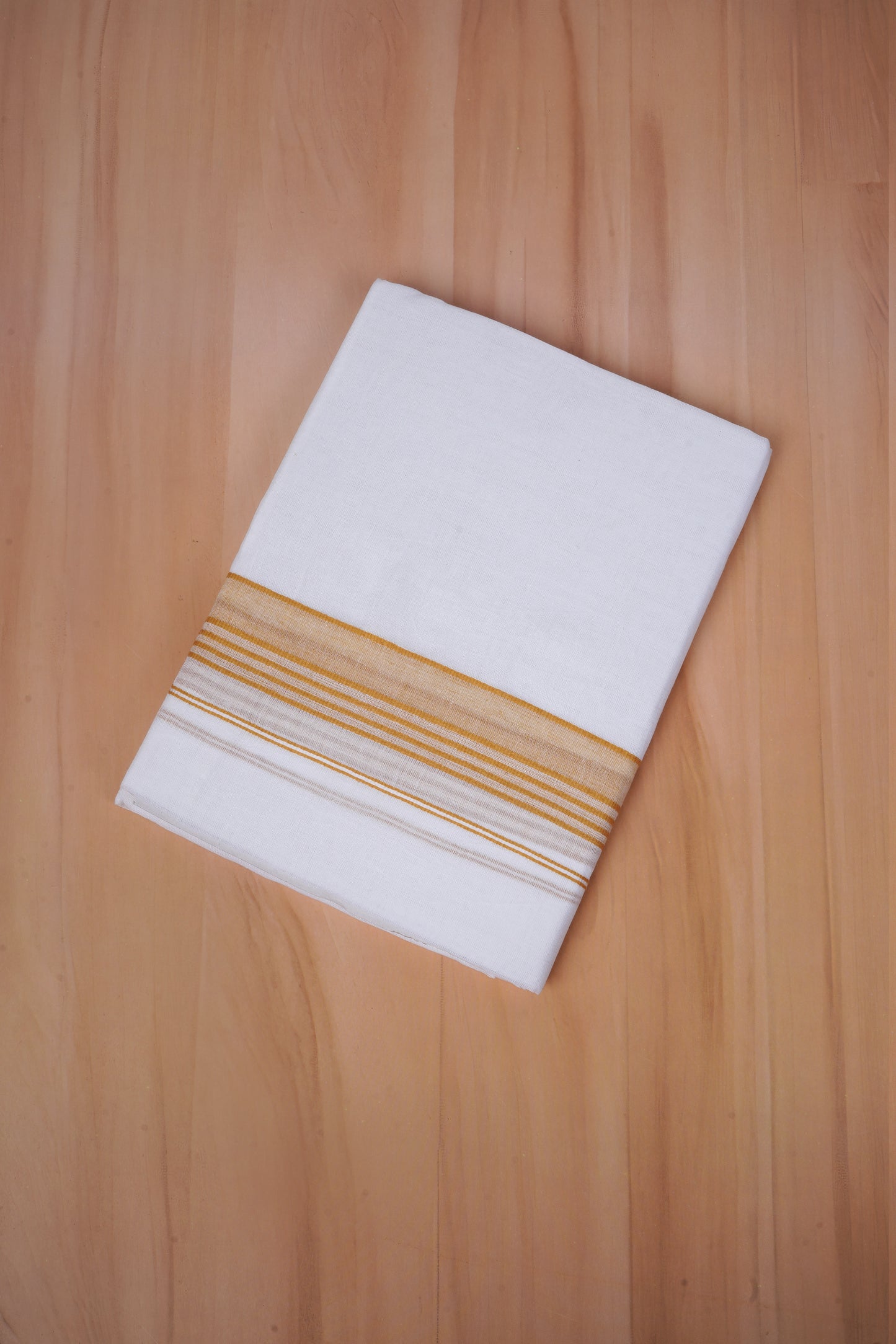 FCD-580 W/D DHOTI 3.80 MTR - Light Brown