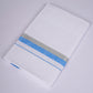 FS-124 W/S DHOTI  1.90 MTR - Silver Blue