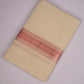 RGD-14C CREAM DOUBLE DHOTI  4.00 MTR