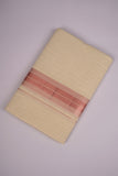RGD-14C CREAM DOUBLE DHOTI  4.00 MTR